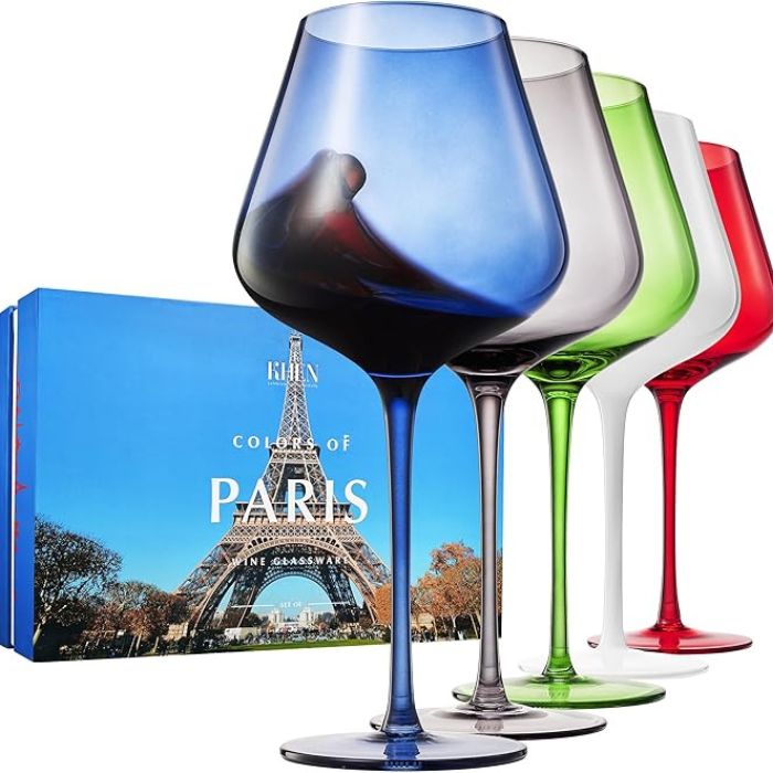 Paris Wine Glass Gift Set